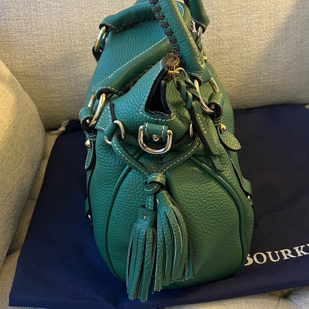 Dooney & Bourke Emerald Green Satchel - Picture 4 of 16